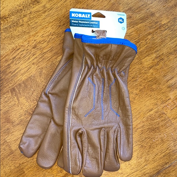 Kobalt Water Resistant Leather Gloves XL - Picture 1 of 4